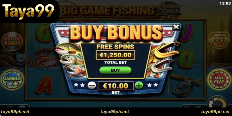 Taya99 fishing game