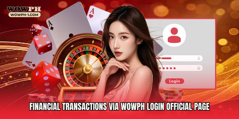 Financial Transactions via Wowph Login Official Page